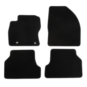 Tepih, standardni spredaj in zadaj, črne barve